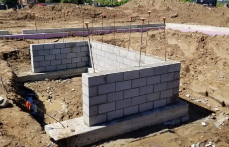 Building Block Structure Repair or Installation